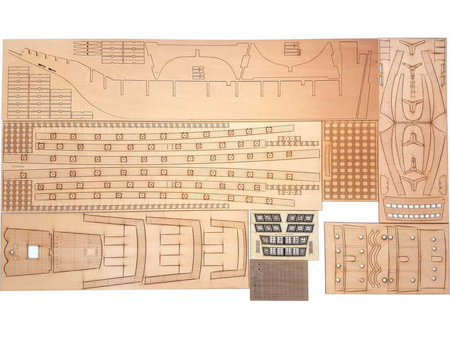 Mantua Model Sovereign of the Seas 1:78 kit