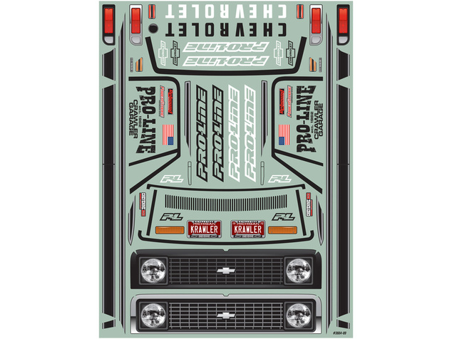 Pro-Line karoséria 1:10 Chevrolet K-10 (rázvor 313mm)