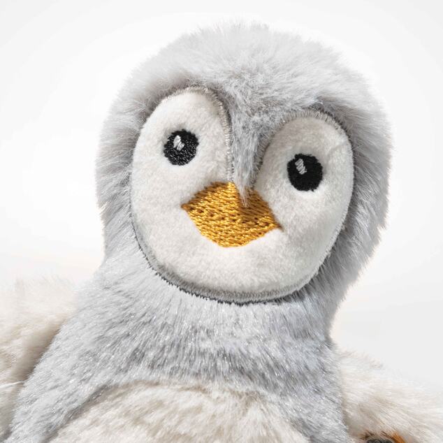 STEIFF Friends Lio penguin plyšová hračka s hrkálkou