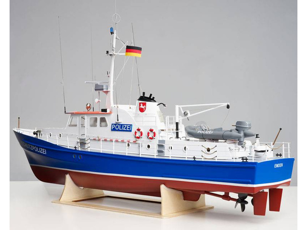 ROMARIN Policajný čln W3 s doplnkami 1:25 kit