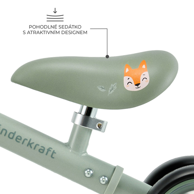 KINDERKRAFT Odrážadlo Cutie Flash Green