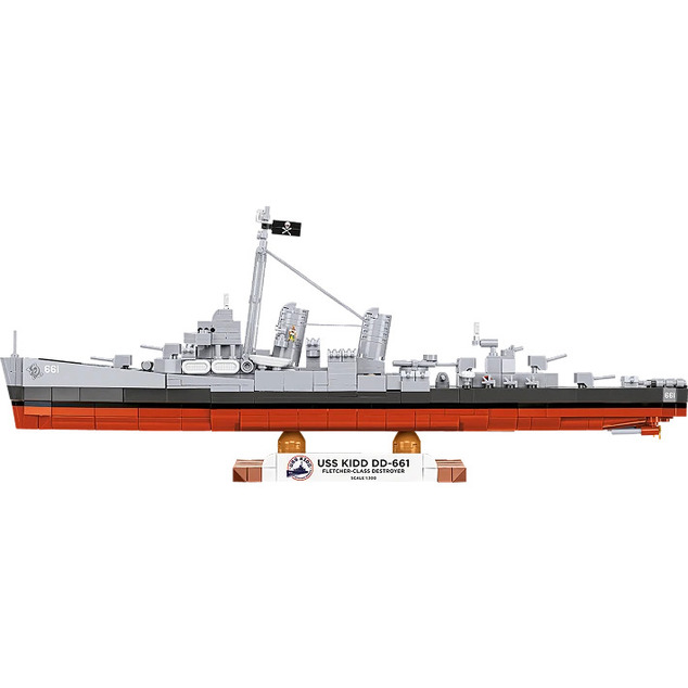 Cobi USS KIDD DD-661, 1:300, 700 k