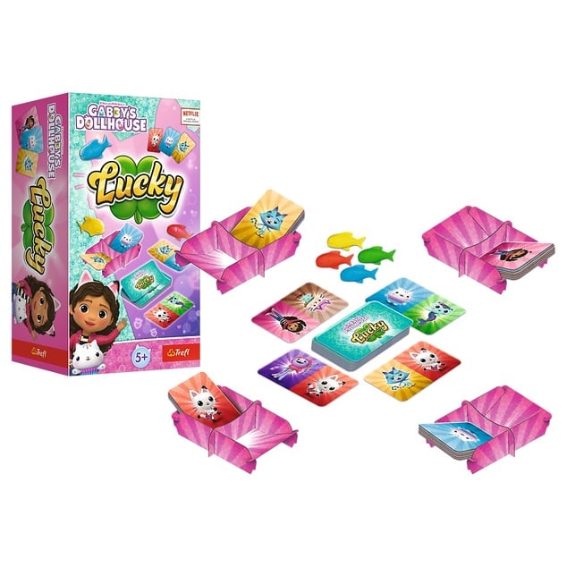 Trefl Gabby's Dollhouse Hra Šťastná Gabby