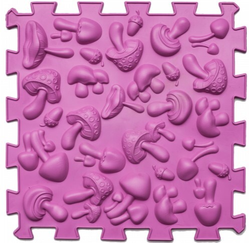 Ortek Masážna ortopedická podložka Puzzle "Mix" 9 prvkov