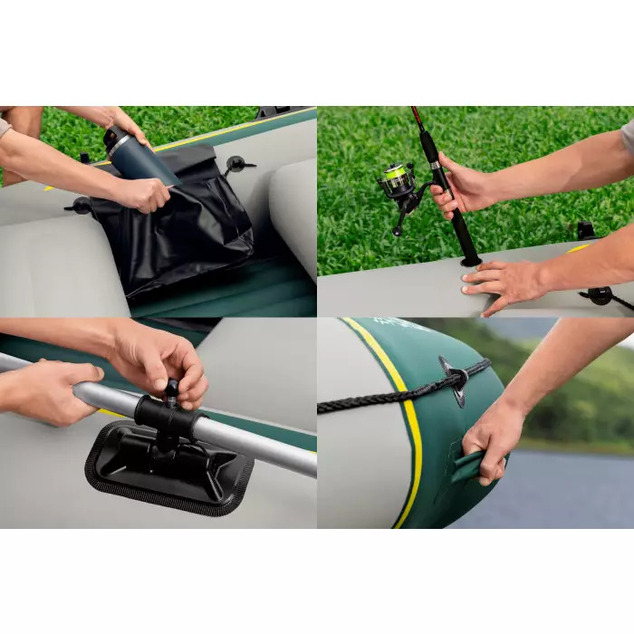 Bestway 65157 Nafukovací čln Hydro-Force™ Ranger Elite™ X4, 320 x 148 x 47 cm