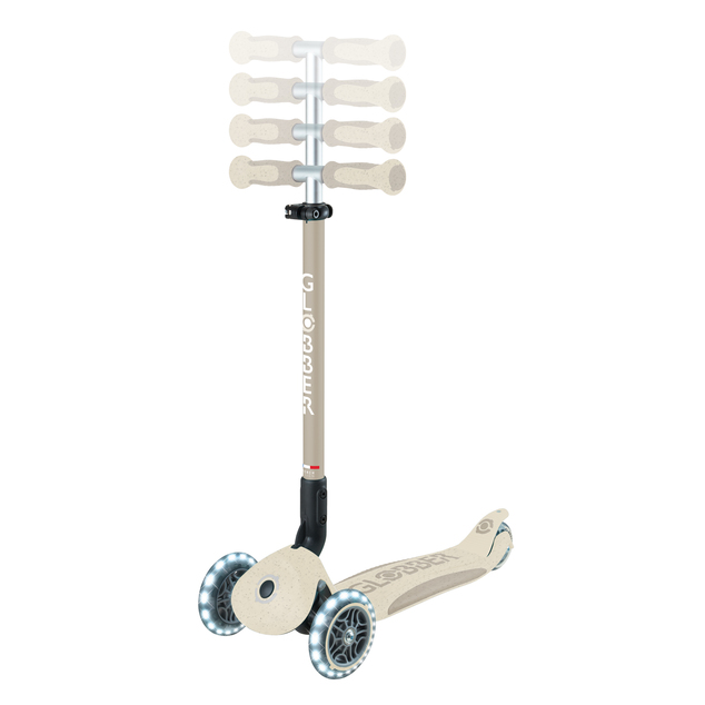 Globber kolobežka Go Up deluxe lights ecologic 360 ° coconut