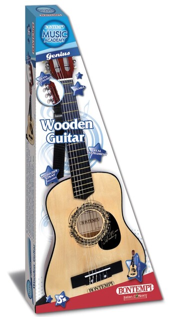 Bontempi detská drevená gitara 75 cm