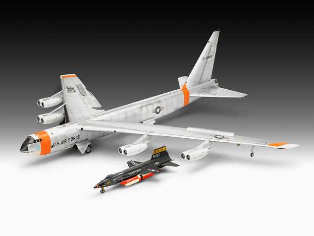 Maquette en plastique avion 03793 - B-52D Stratofortress "Édition Platine" (1:72)