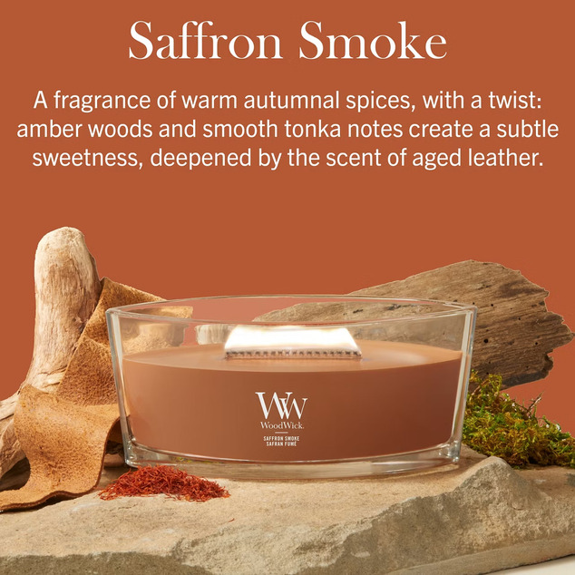 WW Kerze Schiff Saffron Smoke