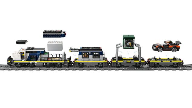 LEGO® City 60508 Jaf în trenul de poliție
