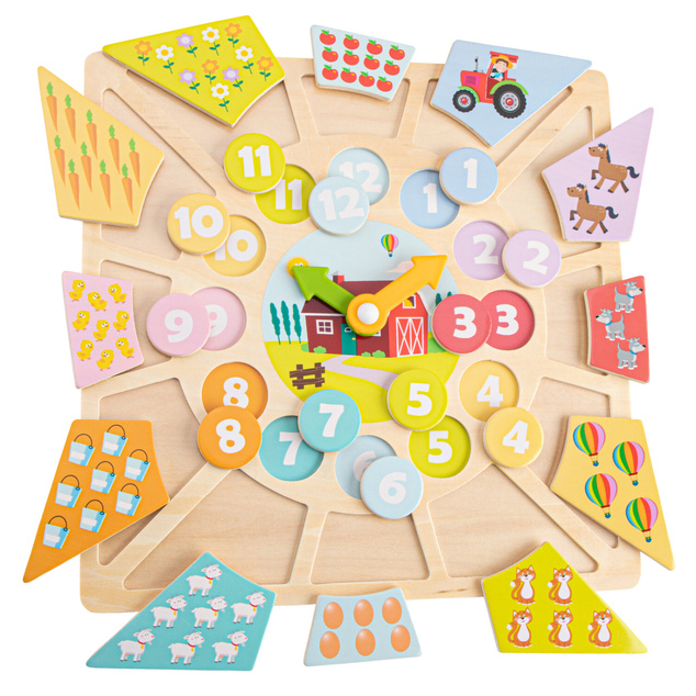 Nove Klasične Igračke Satovi + puzzle 2u1