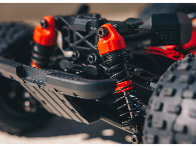 Arrma Granite Grom 1:18 4WD Smart RTR crveni