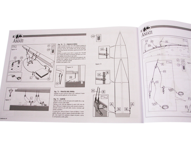 AMATI Endeavour plachetnica 1934 1:80 kit