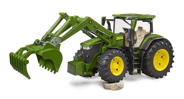 Bruder Farmer Traktor John Deere s predným nakladačom