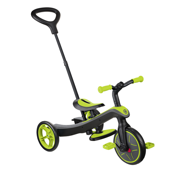 Globber Kinder-Dreirad 4in1 - Limettengrün