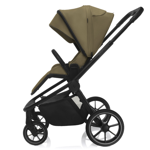 Set športový kočík Move Cross 5 + hlboká korba XL 5 + adaptéry, Toffee Brown