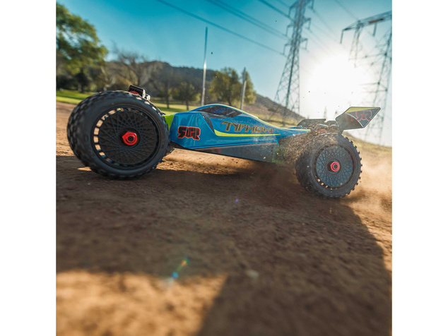 Arrma Typhon Mega 665 1:8 4WD RTR bleu