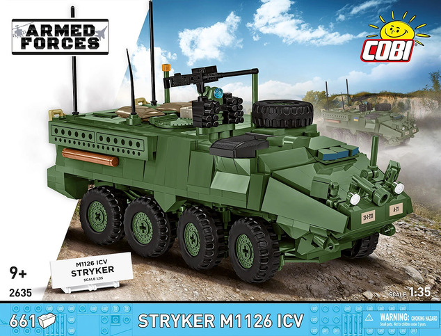 Cobi 2635 Fegyveres Erők STRYKER M1126 ICV, 1:35, 661 k