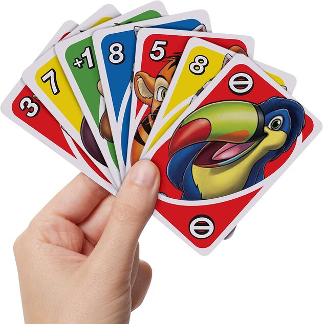 Mattel Uno junior zvieratka