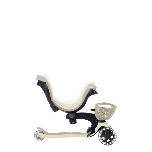 Globber kolobežka Go Up Baby lights 360 °  Taupe