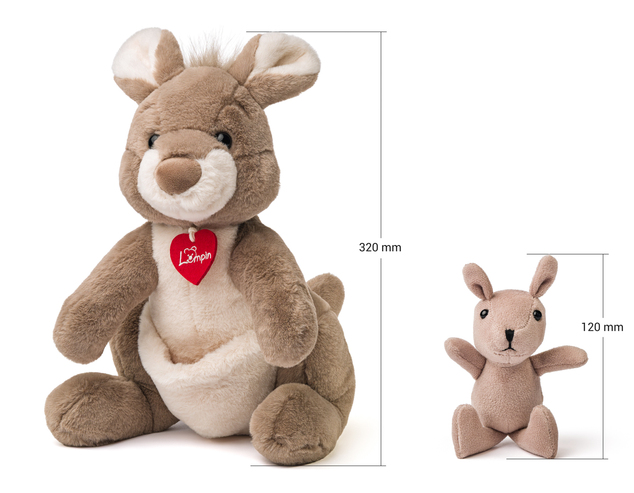 Lumpin Klokanci Mira &amp; Soni, 28cm