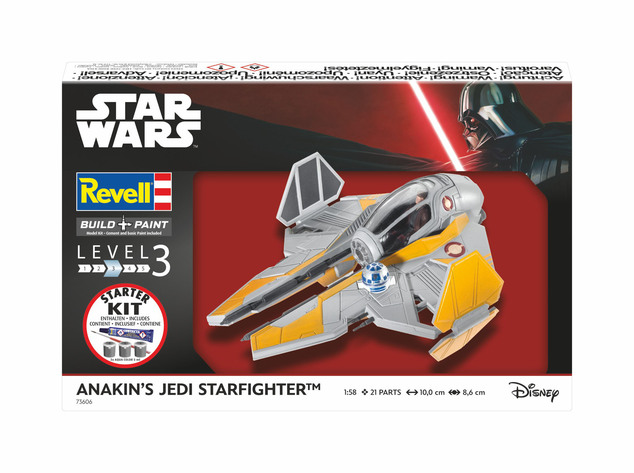 Starter Kit SW 73606 - Starfighter di Anakin (1:58)
