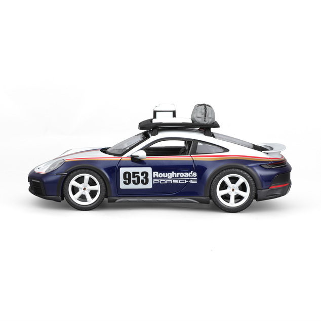 Bburago 1:24 Racing - Porsche 911 Dakar - Blau 953 Roughroads