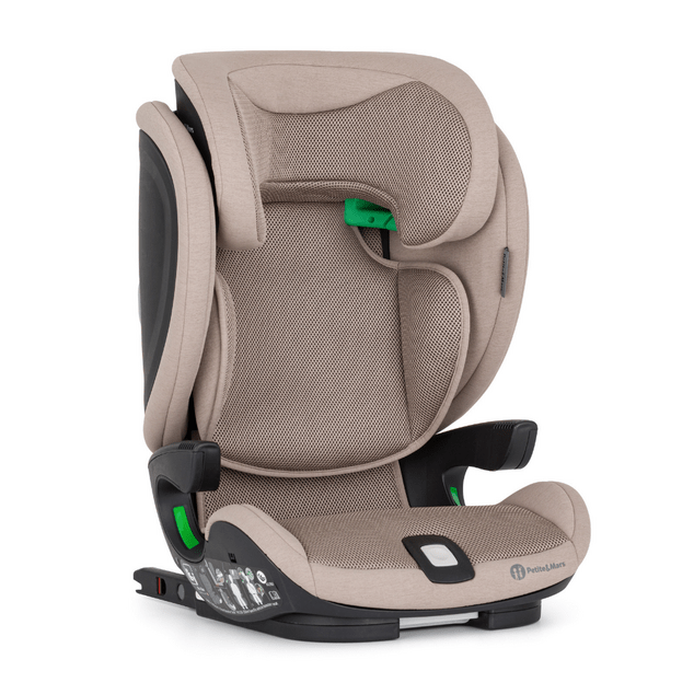 PETITE&amp;MARS Столче за кола Elite Fix Pro i-Size Tan Brown Air 100-150 cm (15-36 kg)