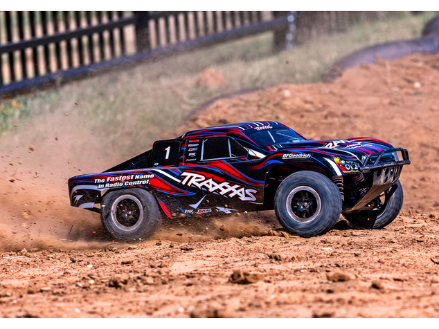 Traxxas Slash 1:10 HD VXL 4WD RTR modrý