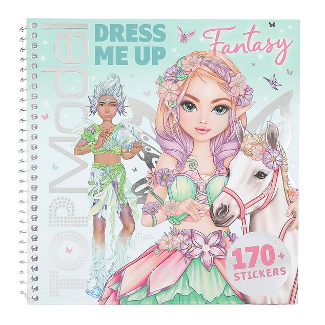 Top Model Kreatívna kniha nálepiek Fantasy