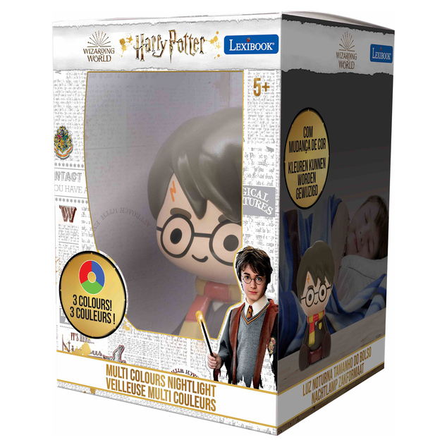 Lexibook Design LED Nachtlicht 3D Harry Potter 13 cm