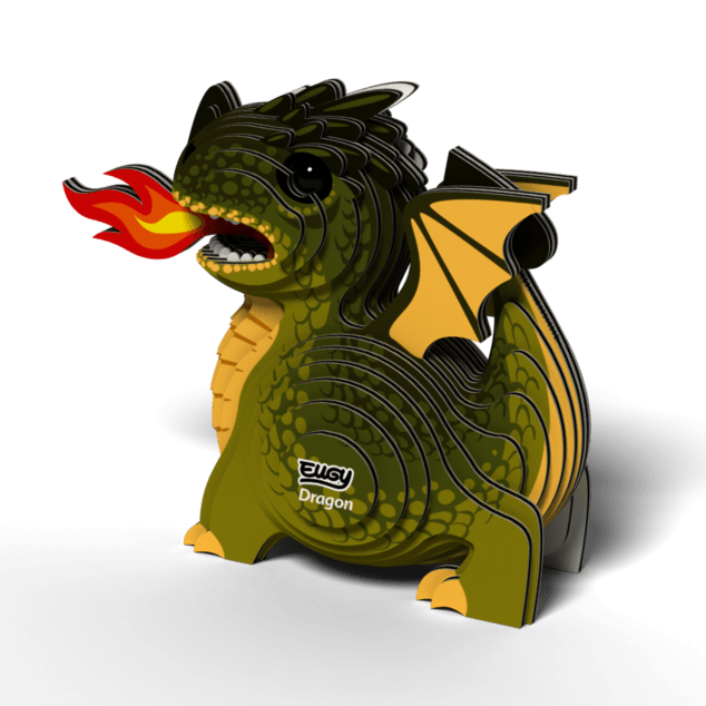 EUGY Drak 3D kartonová skládačka
