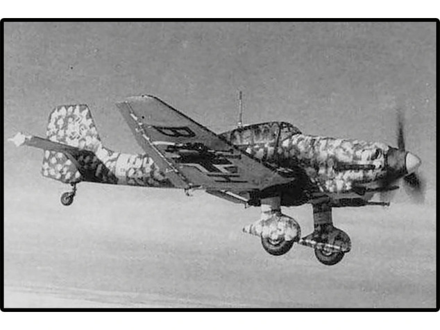 Cobi II WW Junkers JU 87D-3 STUKA, 1:32