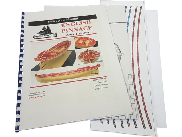 Model Shipways English Pinnace 1:24 kit