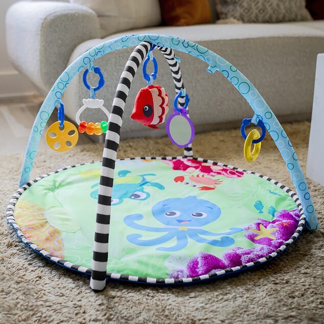 BABY EINSTEIN 2in1 Spieldecke mit Wasserkissen Sea Floor Explorers™ 0m+