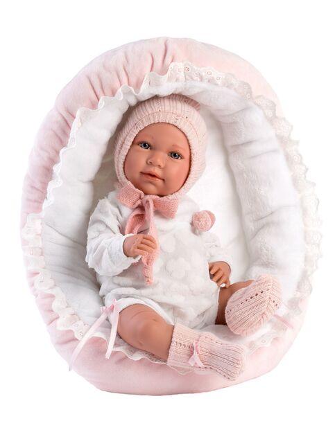 Llorens M740-88 oblečenie pre bábiku bábätko NEW BORN veľkosti 40–42 cm s doplnkami