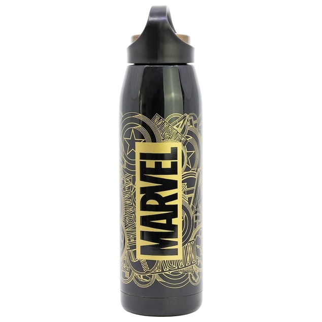 Marvel Borraccia Termica 665 ml, in acciaio inox