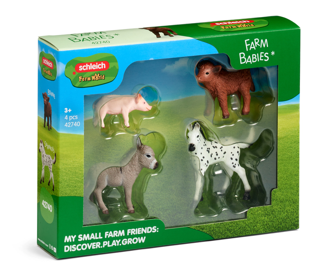 Schleich Bauernhof-Jungtiere