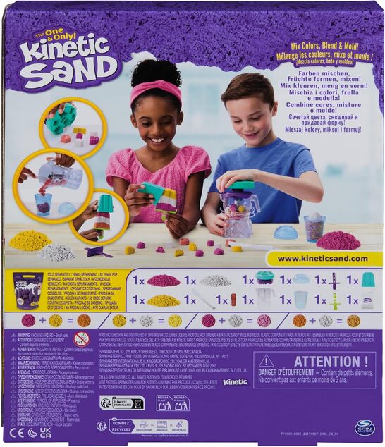 Spin Master Kinetic sand smoothie mixer