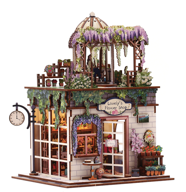 GRAINE CREATIVE Modelo 3D de madera Floristería