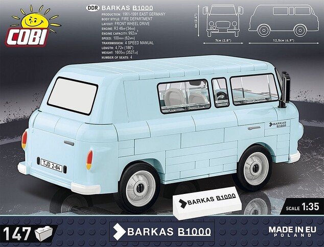 Cobi Barkas B1000, 1:35, 150 k