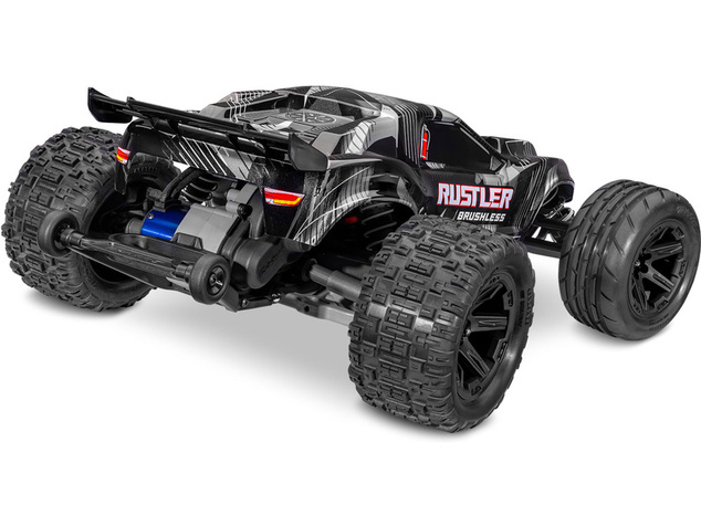 Traxxas Rustler 1:10 VX3 RTR čierny