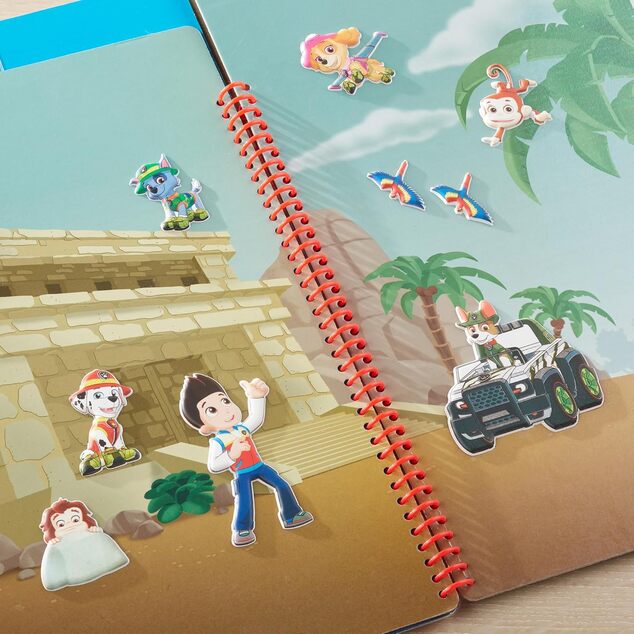 Melissa &amp; Doug - Paw Patrol - Kniha s puffy samolepkami - Džungla 2