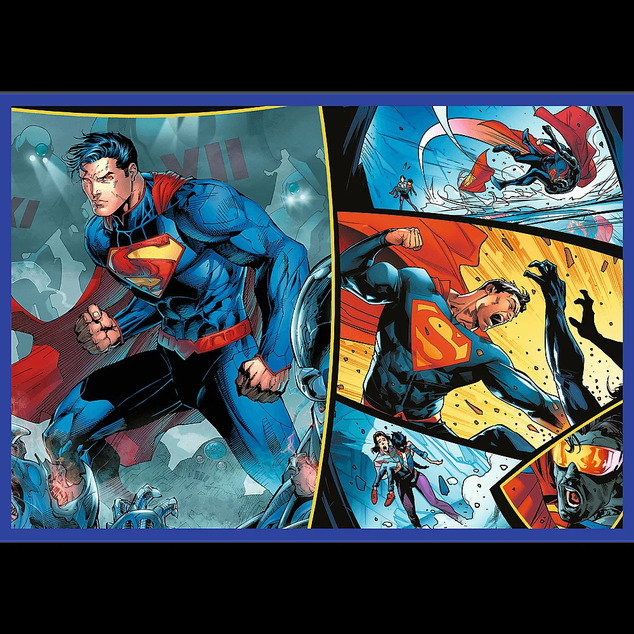 Trefl Puzzle 4x250 Supermans Mut