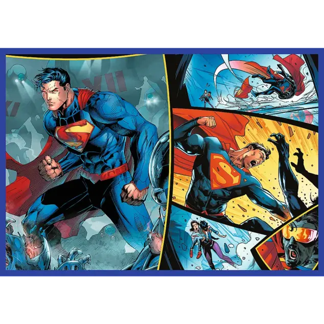 Trefl Puzzle 4x250 Supermanova odvaha