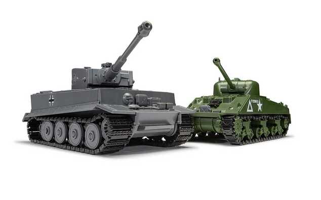 Quick Build tank J6041 - Tiger I (1:35)