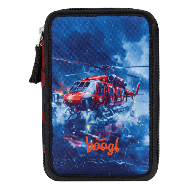 BAAGL Trousse scolaire à trois étages Secouristes GRS