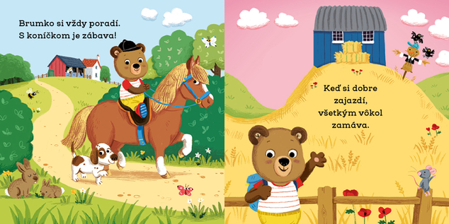 Brumko Rozumko farmárom – Obrázky s pohyblivými prvkami