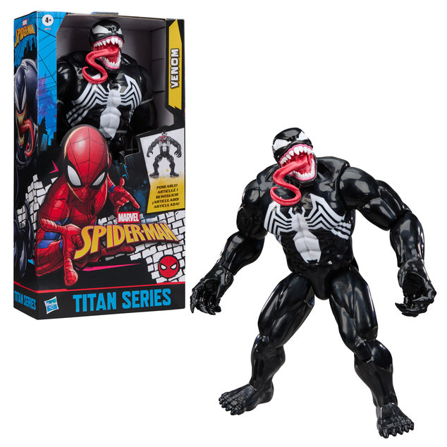 HASBRO - Spiderman Titan Series Deluxe - Figurină Venom