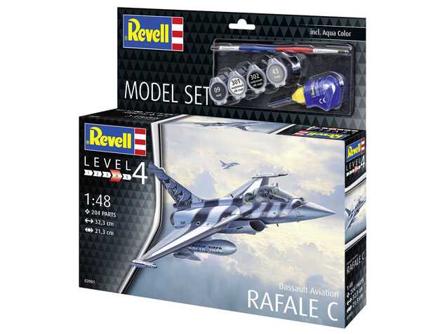 ModelSet letadlo 63901 - Dassault Aviation Rafale C (1:48)